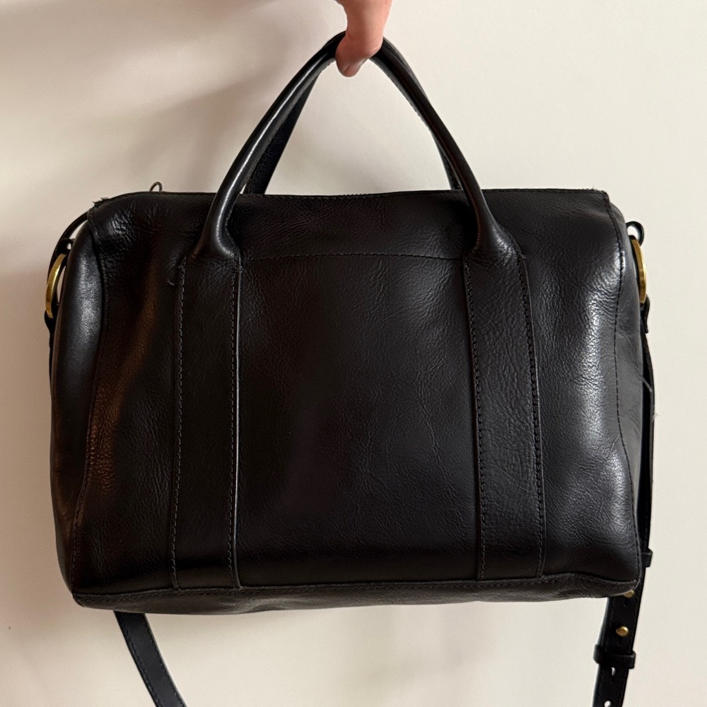 Rare Madewell Prague Black Leather Handbag 🖤